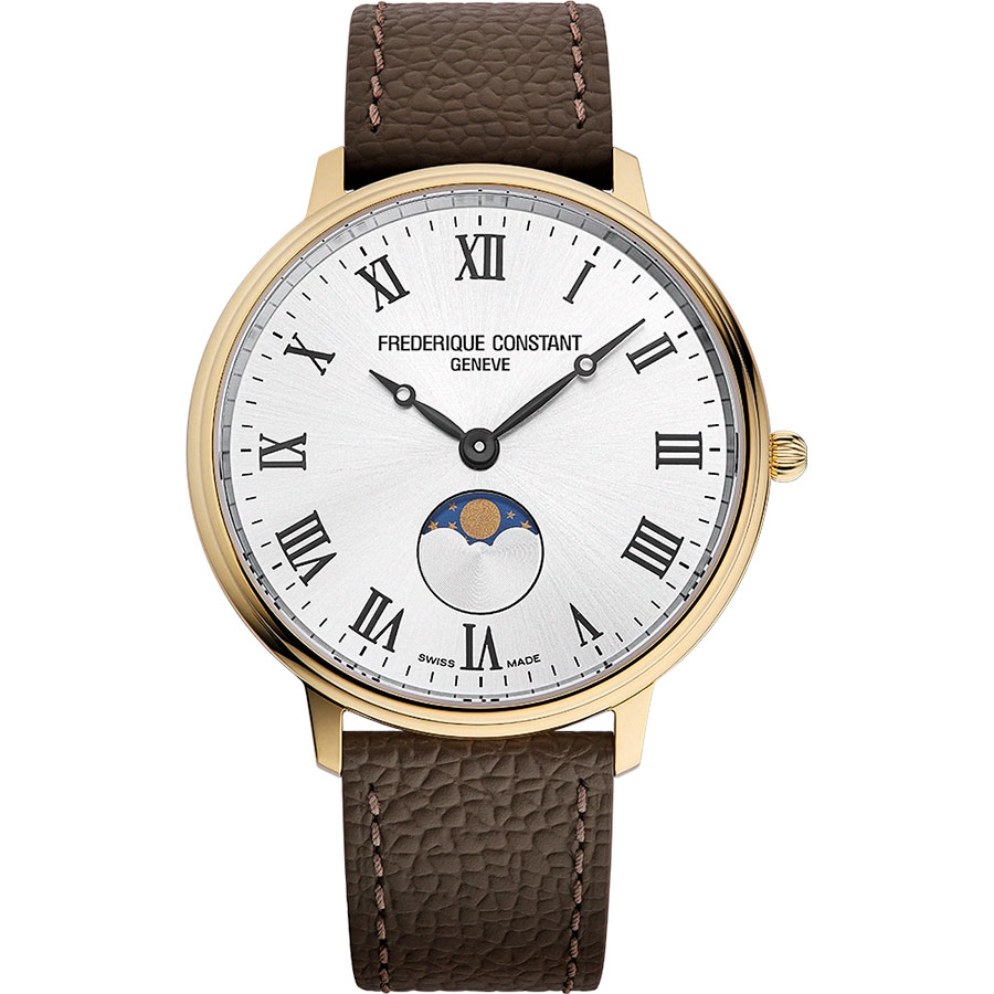 Часы Frederique Constant Slim Line Moonphase FC-206RS3S5